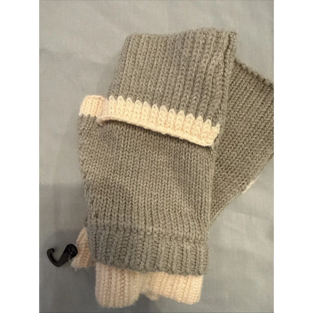 Lululemon Falling Freely Ribbed Merino Wool Blend Hand Warmers Gloves Women  OS